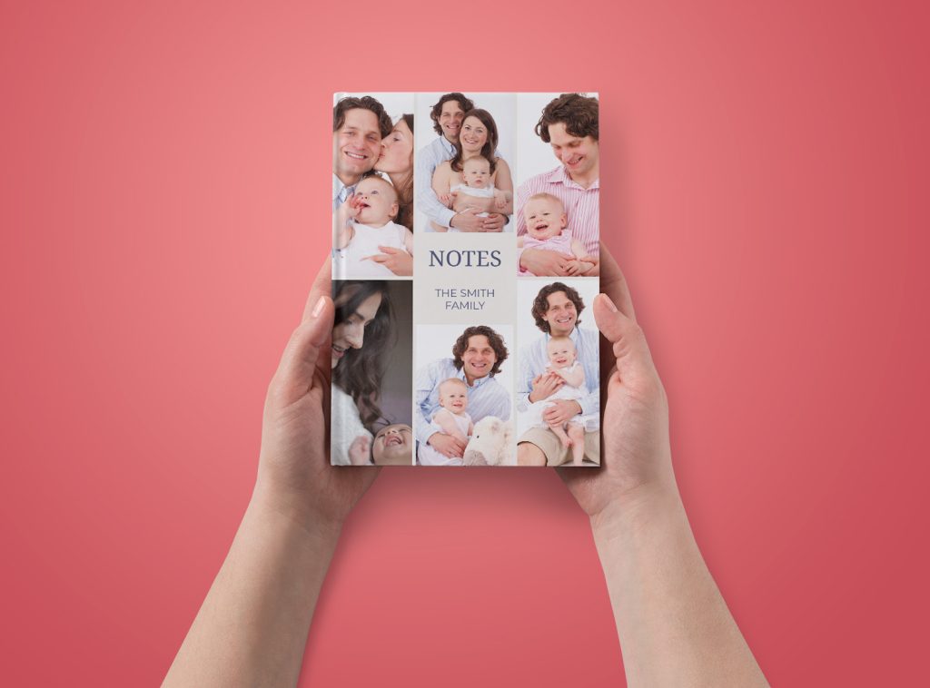 photo upload notebooks