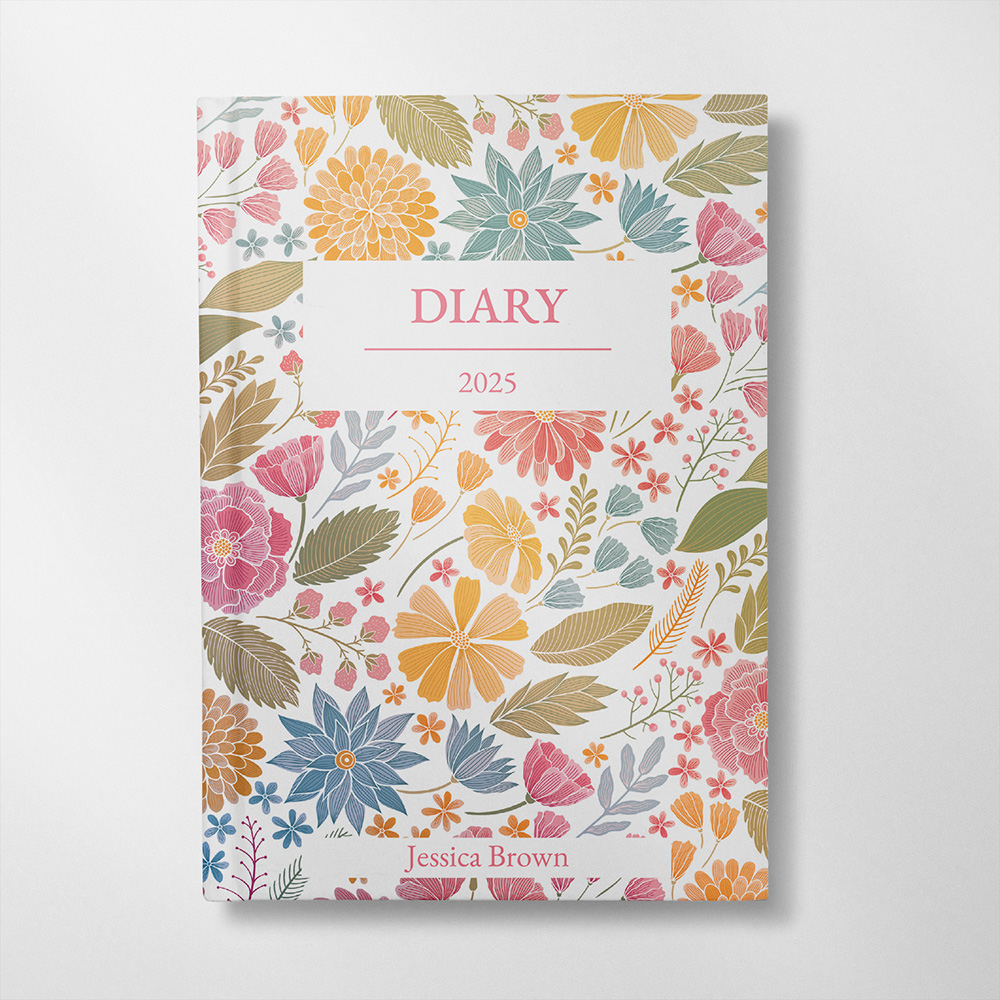 Personalised 2025 Diary