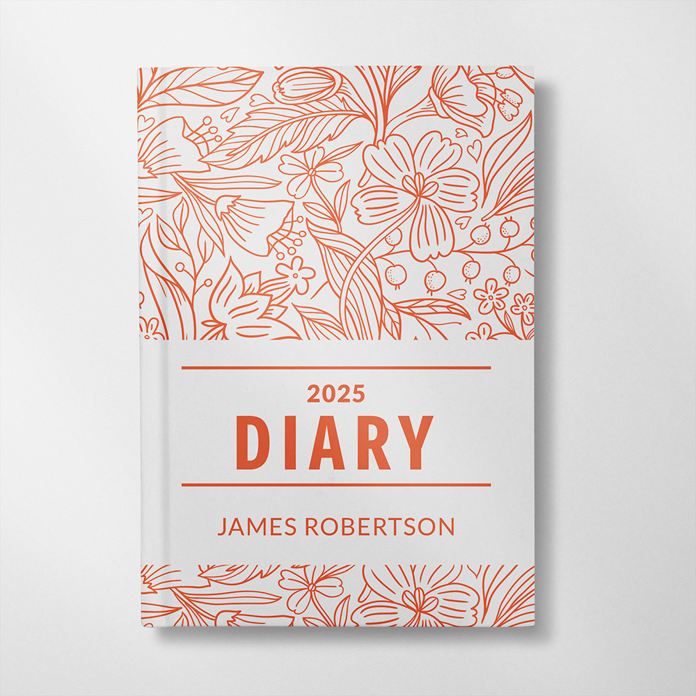 Personalised 2025 Diary