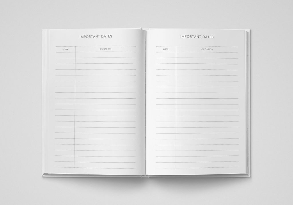 2025 diary important dates